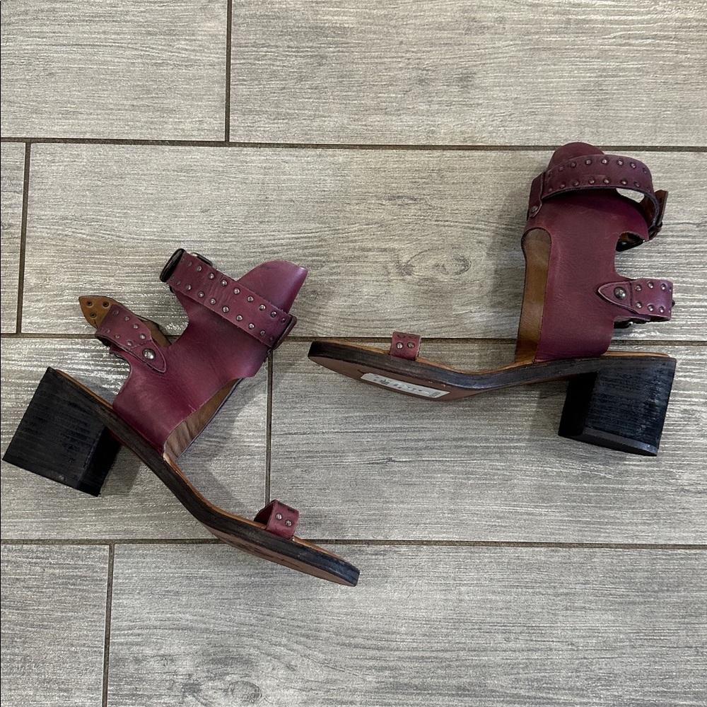 Free People Happiness Block Heel Sandals Size 10US/41EU New! - Picture 7 of 9